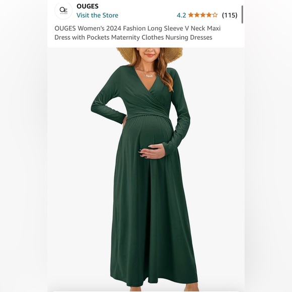 Amazon Green Dress - Picture 1 of 5